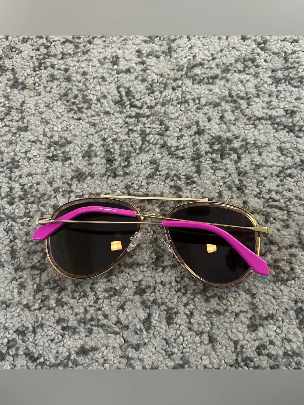 Lilly Pulitzer Pink & Gold Elliot Sunglasses